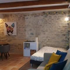 Appartement d'une chambre avec piscine partagee jardin clos et wifi a Pompignan