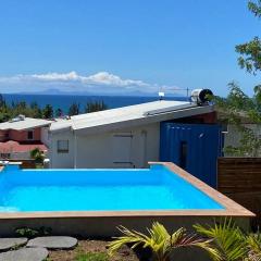 Villa avec piscine à 450m des plages