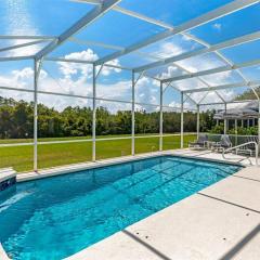 622 - Stunning 4 Bed Villa, SW Facing Pool Overlooking Conservation Area Near Disney