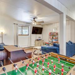 Lovely Tobyhanna Getaway with Game Room and Fire Pit!
