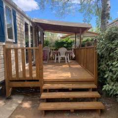 Mobil-home bord de mer