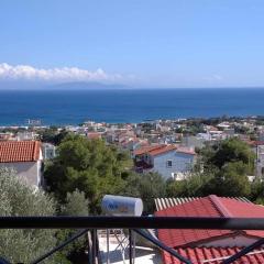 Panoramic view near airport