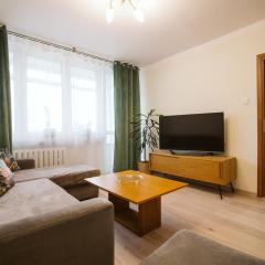 Apartament z loggią 20 min do Dworca Głównego