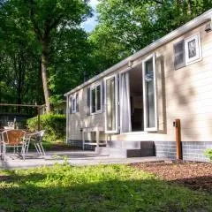 Heerlijk chalet in Hoenderloo met zonnig terras
