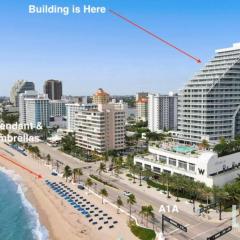FTL W Beachfront Resort 14th Floor Condo