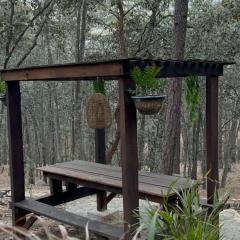 Casa de madera con Jacuzzi