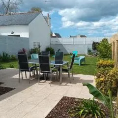 L'Escale Bretonne 6 personnes, proche mer et centre ville, jardin privé et clos