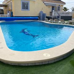 Ideal Location 3 Bed 3 Bath Villa With Pool On Camposol Sect B Close To Amenities