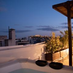 Private Rooftop - Acropolis view - Jacuzzi - Metro