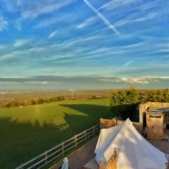 Top pen y parc farm bell tent