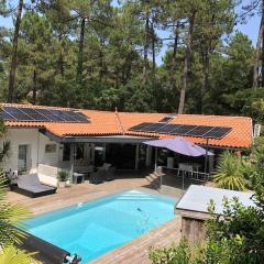 Villa Milesker avec piscine chauffée à HOSSEGOR
