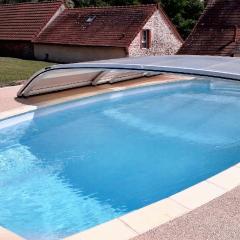 Maison d'une chambre avec piscine partagee terrasse amenagee et wifi a Saint Victor