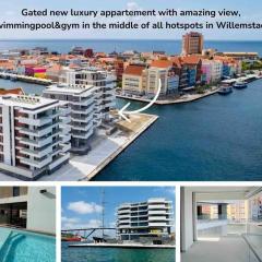 Luxe appartement uitzicht op stad, zee en Handelskade