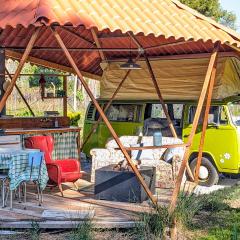 Volkswagen T2 van & Dome luxury Glamping