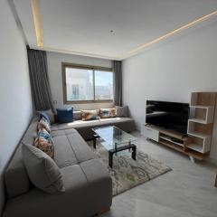 Sunny appartement in les terrasses d’anfa ain diab 2BD