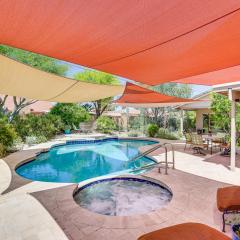 Sunny Phoenix Casita with Pool and Patio Access