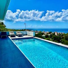 NEW Amazing Villa with Sea Views-Walk to Beach-8 guests-Private Pool