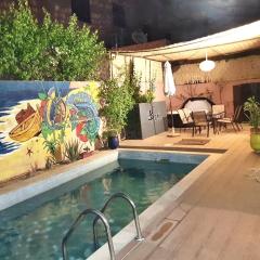 3 bedrooms villa with private pool enclosed garden and wifi at Marrakech