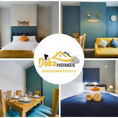 Pottery House - Stoke on Trent -Free parking - Central Location - Sleep 8