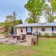 Lakefront Leasburg Home with Dock and Views!