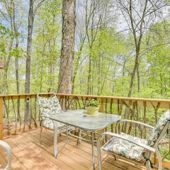 Inviting Des Arc Cabin with Fire Pit and Deck!