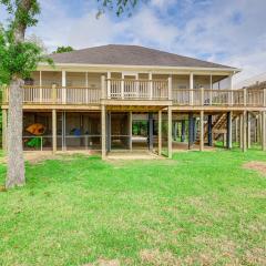 Foley Beach Cottage with Waterfront Backyard!