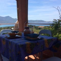 La terrazza sulla baia di Calvi