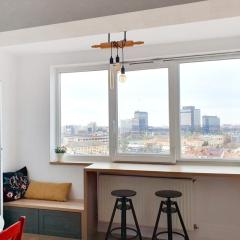 Central spacious apartment with city view