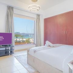 JBR The walk Rimal 6 - 3 Bedroom plus maid 2m walking to beach