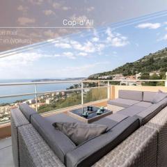 Magnifique appartement vue mer, piscine, garage