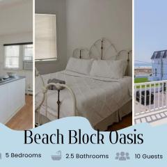 4 000 sqft Beach Block Oasis - 5 Bedroom