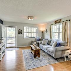 Lynchburg House with Lake View with Boat Dock!