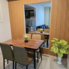2 Bedroom unit with Living area at Makati Bel air