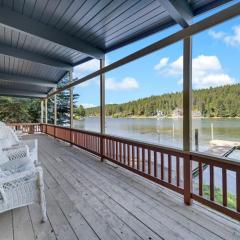 Quiet Lakefront Home with Private Dock