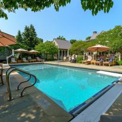 Private Pool & Lake MI access, hot tub, putting green, basketball court, and more!