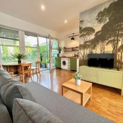 Ecrin de verdure - Métro 7 - RER C