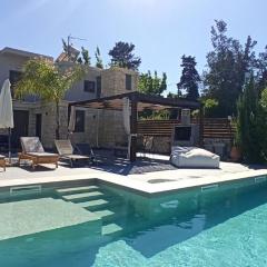 Renaissance Modern Stone House at Vryses - Private pool