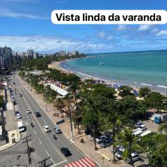 Vista incrível com Pé na areia à beira-mar - Apto 901