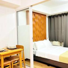 Simple Wooden Style Condo Unit