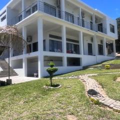 Luxury 2-story retreat with private pool in Bilene beach