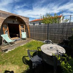 Chalet tout équipé, 800M de la mer, Vélos Inclus.