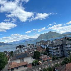 Attico vista lago e montagna