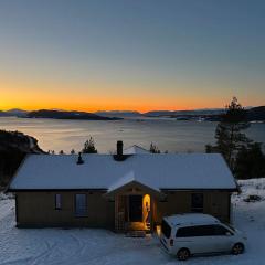 Fjord-Holiday-Lodge mit atemberaubendem Panorama