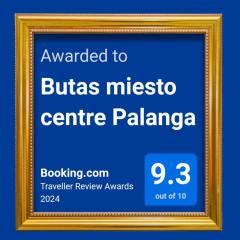 Butas miesto centre Palanga