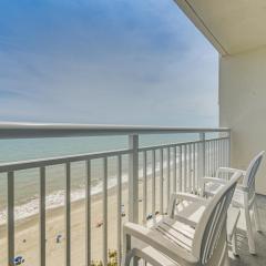 Walk to Beach North Myrtle Beach Resort Apt!