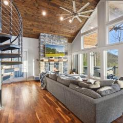 Panoramic Mtn Views HotTub Fire Pit Near Asheville