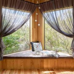 Cocooned luxury in a secluded treehouse sanctuary