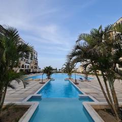 Sea View Studio with Private beach in 5 stars Hotel in Hurghada