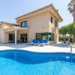 Casa de lujo en primera línea: piscina, A/A, Wi-Fi, barbacoa, jardín, 50m de la playa. - ES-89-113