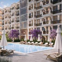 Premium Ferienwohnung SWETI WLAS Polarstar Beach Luxury Apartment 150 m zum Strand Pool 3 Balkone Meeresblick Google TV bis zu 6 Personen
